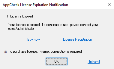 Image - License expiration